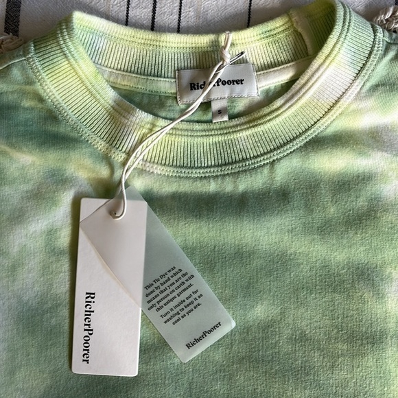 nwt // richer poorer tie dye relaxed long sleeve tee - Picture 11 of 11